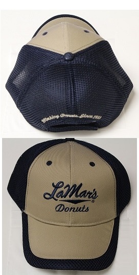 LaMar's Hat - Tan & Blue