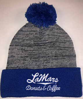 LaMar's Blue & Gray Knit Hat